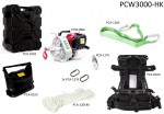 PCW3000-HK benznov penosn navijk + psl. lov Portable Winch