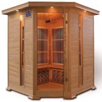 4005 CARBON DeLUXE infrasauna rohov� HealthLand
