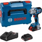 Bosch GDS 18V-450 HC aku rzov utahovk 2x ProCORE 4,0 Ah +  BT-Modul + L-BOXX
