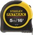 0-33-719 svinovac metr 5m/16ft imperiln nebo metrick jednotky ABS Stanley FatMax