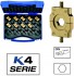 Klauke HD4SET set krimpovacch matric 6-120 mm² HD 4 v kufru, 9 ks, srie K4