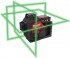 Milwaukee M12 3PL-401C laser se zelnm paprskem tos 3x 360, 4933478103