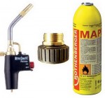 T 757 ho��k + Mapp + redukce Bernzomatic 