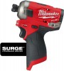 Milwaukee M12 FQID-0 SURGE aku hydraulick� r�zov� �roubov�k / utahov�k 1/4“ HEX, 50 Nm, bez aku 4933464972