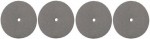 425 letc brusn kotou smirkov 22,5 mm, 4 ks Dremel