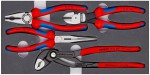 002001V15 sada klet Basic, 4 klet v pnov vloce Knipex