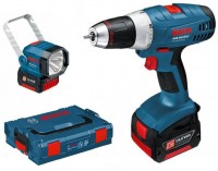 GSR 14,4 V-LI aku �roubov�k 2x 2,6 Ah + GLI 14,4 V lampa Bosch