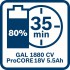 Bosch 1600A02A2U ProCORE akumultor 4x 5,5 Ah + L-Boxx