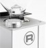 Rocket Espresso FAUSTINO 3.1 Chrom mlnek na kvu