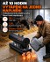 VEVOR DG-K70 naftov� topidlo s p��m�m spalov�n�m 20 kW, 500 m³/h, 19 l