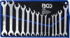 BGS 74584 sada oboustrann�ch r��nov�ch vidlicov�ch kl��� 6–24 mm | 1/4“–3/4“, 14-d�ln�