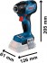 Bosch GDR 18V-210 C aku rzov utahovk 2x 4,0 Ah ProCore + L-Boxx