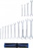 BGS 74584 sada oboustrann�ch r��nov�ch vidlicov�ch kl��� 6–24 mm | 1/4“–3/4“, 14-d�ln�