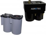 Aerotec 201406301 odlučovač vody a oleje z tlakového vzduchu 1/2