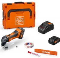 FEIN ABLS 18 1.6 E AS aku nky na plech do 1,6 mm se sadou 2 akumultor 5 Ah, nabjekou a psluenstvm v L-BOXXu