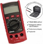 Cimco DMM 310 TRMS digit�ln� multimetr CAT IV 600 V, s bra�nou, 111491