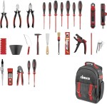 Cimco Ergo Starter Electric Plus batoh s n��ad�m pro elektrik��e, 35-d�ln� sada, 170400P