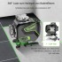 Huepar S04CG-C samonivelan laser zelen 4x 360 s LCD 4D Bluetooth horizontln/vertikln