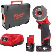 MILWAUKEE M12 FCOT-422X aku okrun pila 12V/1x 2Ah+1x 4Ah, kotou 76mm 4933464619