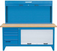 Gedore BLUE BR 1500 LH pracovn stl se skkou na nad, 6618210