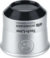 Schweizer Tech-Line 6x hodinsk lupa, 09706