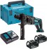 Makita DHR241RTJ aku kombinovan kladivo 2x 5,0 Ah + Makpac