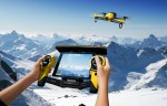 BeBop Dron žlutý, létající kamera pro Android, Apple smartphony a tablety Parrot