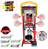 KS Tools dlensk vozk ECOline, premium, 215 ks, 7 zsuvek