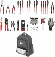 Cimco Ergo XL-30 Industry 170435 batoh s n��ad�m, 33-d�ln� sada, 30 l