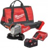Milwaukee M18 FSAG125X-501B aku hlov bruska 125 mm, aku M18 B5 + M12-18 C + taka, 4933500779