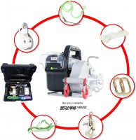 PCW3000-Li-HK aku penosn navijk + mysliveck set Portable Winch