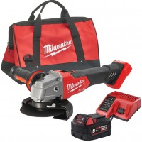 Milwaukee M18 FSAG125X-501B aku hlov bruska 125 mm, aku M18 B5 + M12-18 C + taka, 4933500779