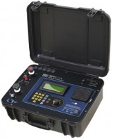 Megabras MPK215R digitln microohmmetr s testovacm proudem a 200 A