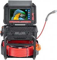 VEVOR kanaliza�n� inspek�n� kamera 50 m, 10,1“ dotykov� displej, 512 Hz, po��tadlo vzd�lenosti, 32GB SD karta