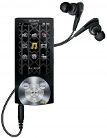 NWZ-A847 p�ehr�va� MP3/MP4, 64GB, FM, �ern� Sony 
