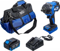 BGS 7390 sada aku rzovho utahovku bezuhlkov 550 Nm, 18 V, 4,0 Ah, s nabjekou a takou
