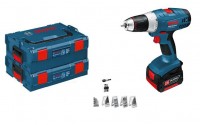 GSR 14,4 V-LI aku �roubov�k + 2x3,0 Ah + 2xL-Boxx + 77 d�l� p��sl. Bosch 