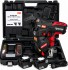 MAX RB613T aku vaza� ocelov� v�ztu�e TwinTier, 2x aku 14,4V 5,0 Ah, nab�je�ka, kufr