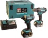 Makita DLX2127MJ aku sada DDF482 + DTD152 + 2x 4,0AH + DC18RC + Makpac 3