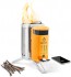 CampStove 2 ekologick USB nerez hok + aku lampa + rot + konvice BioLite