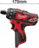 Milwaukee M12 BD-0 aku subkompaktn� �roubov�k, bez aku, 4933441910