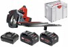 MAFELL KSS 40 18M BL aku kapovac okrun pila 2x 5,2 Ah v T-MAX 91B325