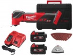 Milwaukee M18 FMT-502X aku multifunkn nad 2x 5.0 Ah, 4933478492