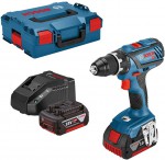 Bosch GSR 18V-28 aku roubovk 2x 18V 3,0Ah + L-Boxx 0615990L7K