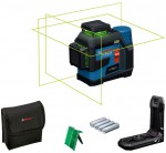 Bosch GLL 12V-100-33 CG Professional k���ov� laser 3�360� + dr��k LB 10 + ta�ka, 0601065400