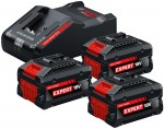 Bosch EXPERT startovac� sada 3� EXBA18V-80 8,0 Ah + EXAL18V-160, 0615V0005R