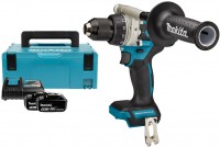 Makita DDF486RTJ aku vrtac roubovk 2x 5,0 Ah + Makpac