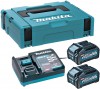 Makita sada 2x BL4040 Li-ion XGT 40V/4,0Ah + nabjeka DC40RA, 191J97-1