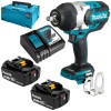 Makita DTW1002RTJ aku rzov utahovk 2x 5,0Ah + MAKPAC