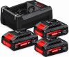 Bosch EXPERT startovac� sada 3� EXBA18V-40 4,0 Ah + GAL 12V/18V-80, 0615V0005X